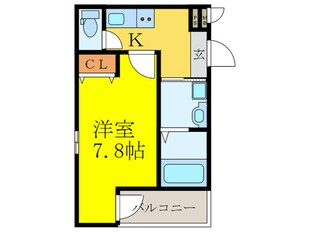 フジパレス垂水町Ⅱ番館の物件間取画像